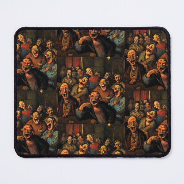 Item preview, Vermeer Zombies in Comedy Club Laughing the Night Away - Original Design Design designed and sold by Art of Laughter.