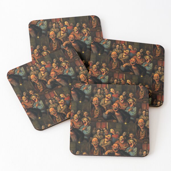 Item preview, Vermeer Zombies in Comedy Club Laughing the Night Away - Original Design Design designed and sold by Art of Laughter.