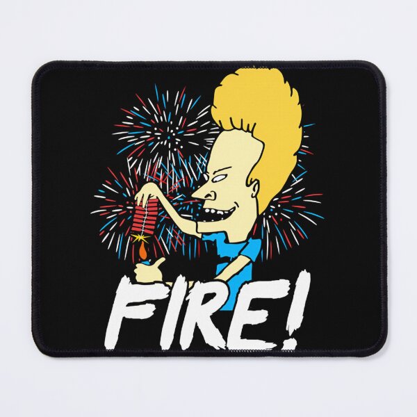 Item preview, Beavis Fire - 4th of July Funny  Classic   designed and sold by ReginaldBrown5.