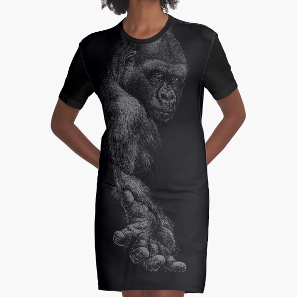 GREAT APE Graphic T-Shirt Dress