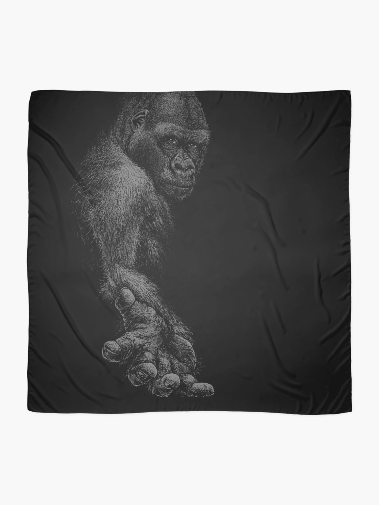 Thumbnail 2 of 3, Scarf, GREAT APE designed and sold by Roland Straller.