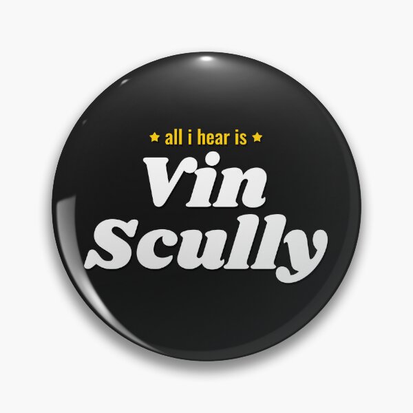 Item preview, Vin Scully Quote designed and sold by rp-art.
