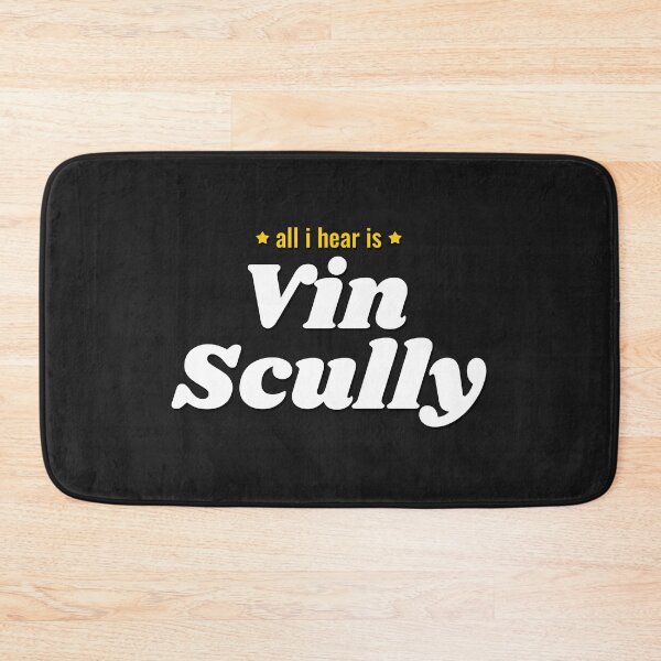 Item preview, Vin Scully Quote designed and sold by rp-art.