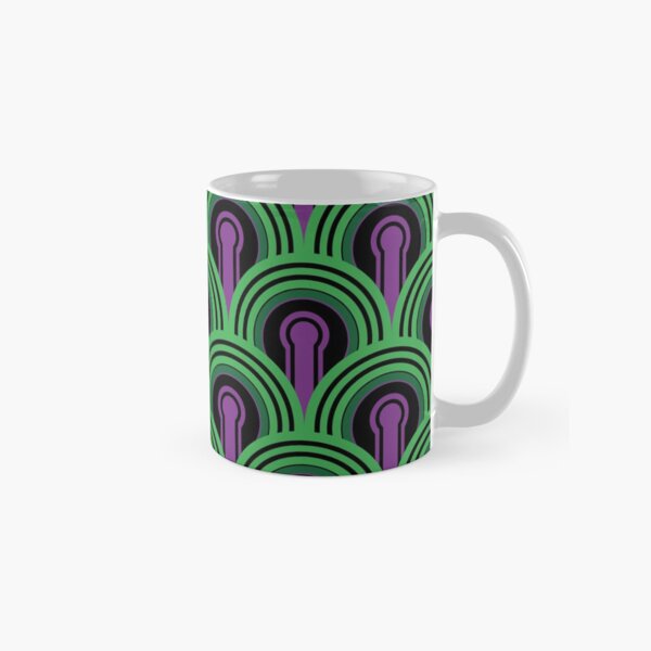 Overlook Hotel Carpet from The Shining: Purple/Green Classic Mug
