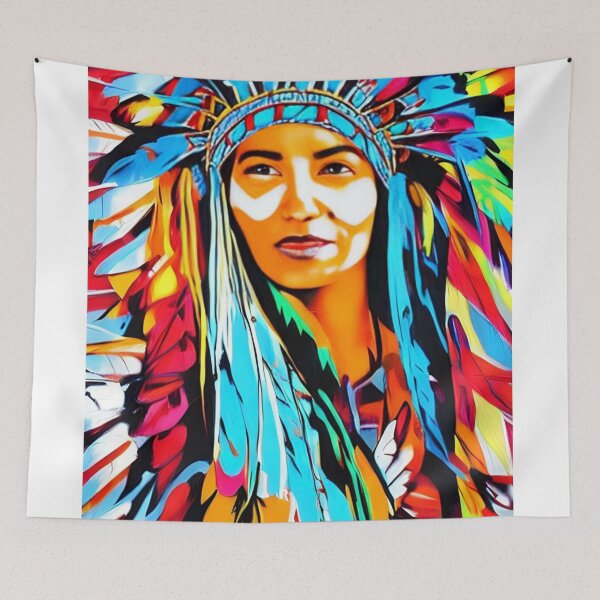 Item preview, Native American Queen designed and sold by BryanWhipple.