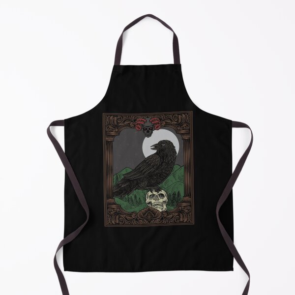 Item preview, Raven on a Skull Gothic designed and sold by MadamCorasEmp.