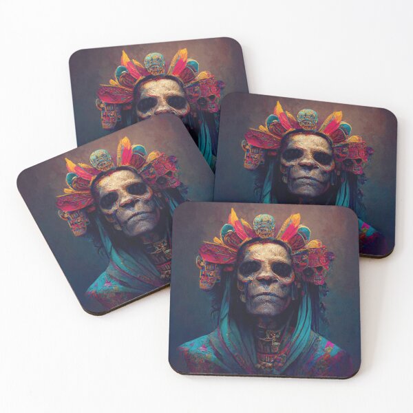 Item preview, Mictlanpachecatl, god of the north wind designed and sold by MexicaVision.