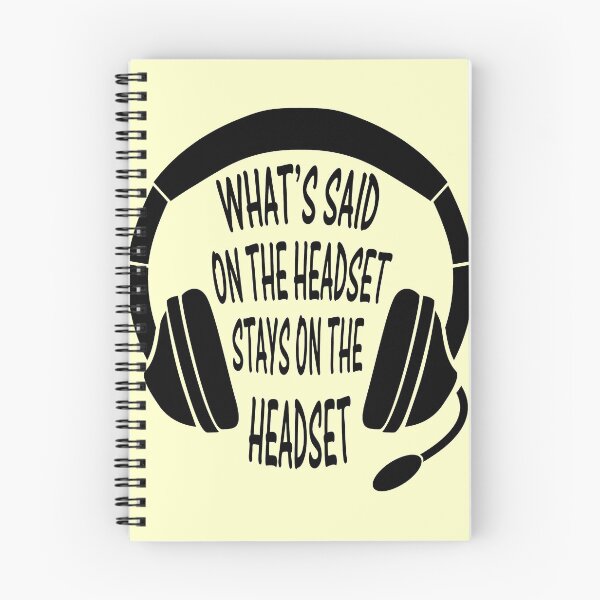Item preview, What's Said on The Headset Stays on The Headset  designed and sold by callmeberty.