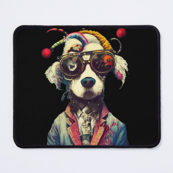 Item preview, Punk Rock Pop Graffiti Dog Animal designed and sold by TheWildFlix.