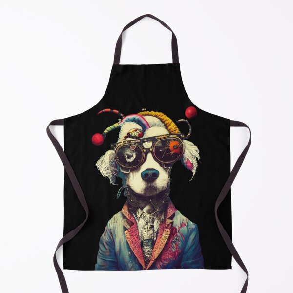Item preview, Punk Rock Pop Graffiti Dog Animal designed and sold by TheWildFlix.