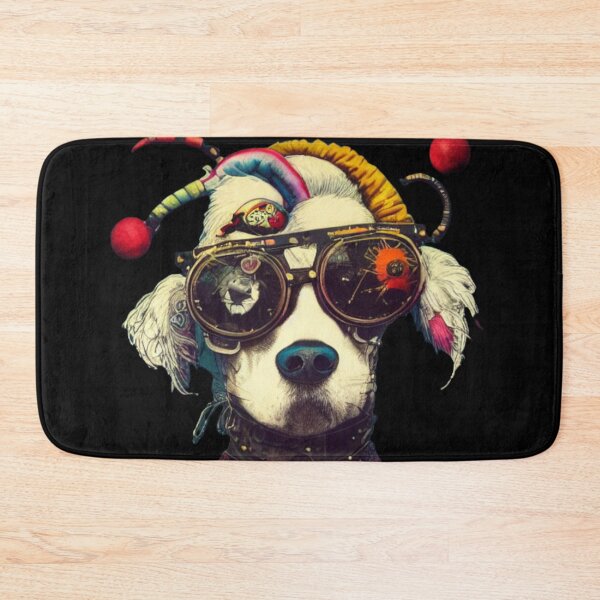 Item preview, Punk Rock Pop Graffiti Dog Animal designed and sold by TheWildFlix.