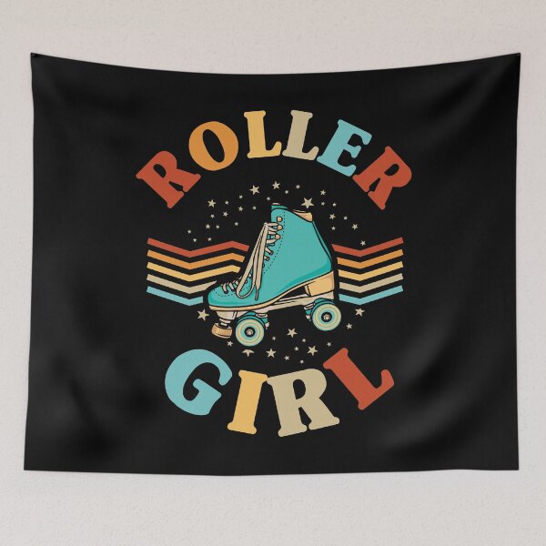 Item preview, 1970s Roller Skate Vibe. Roller Girl. Roller Derby. designed and sold by MamaNeeaDesigns.