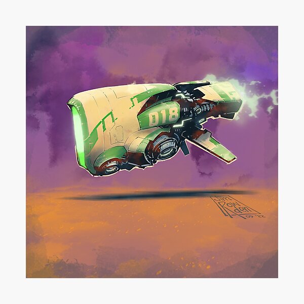 Item preview, (Space)Ship 018 designed and sold by jimrow.