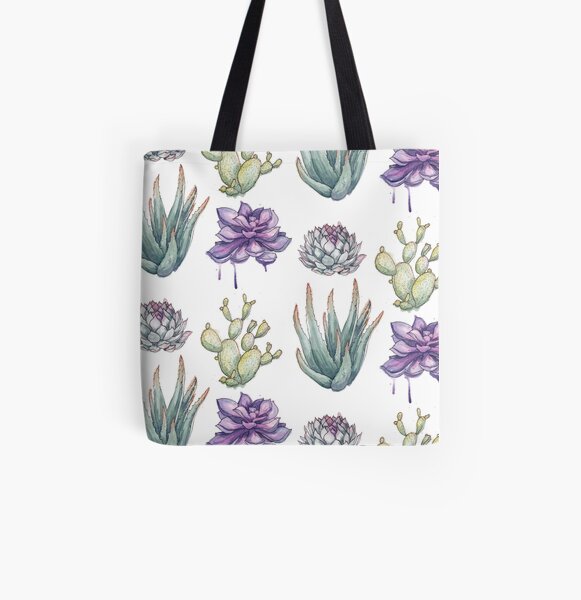 Sprouts All Over Print Tote Bag