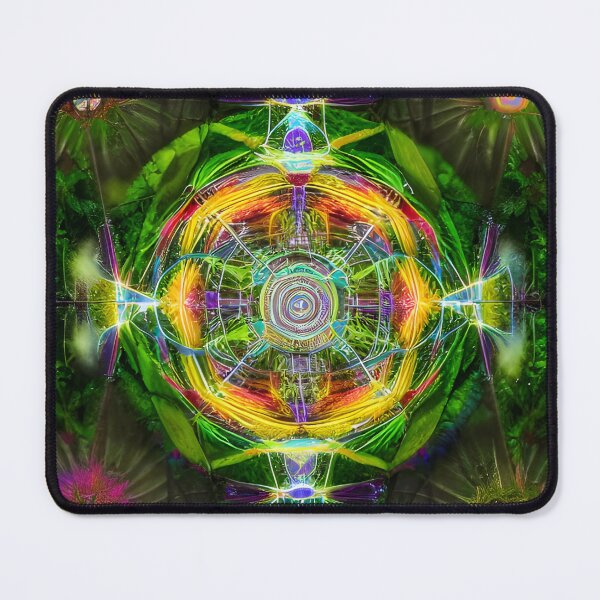 Item preview, Geometric Sanctuary - Psychedelic Visuals designed and sold by NomadicCreative.