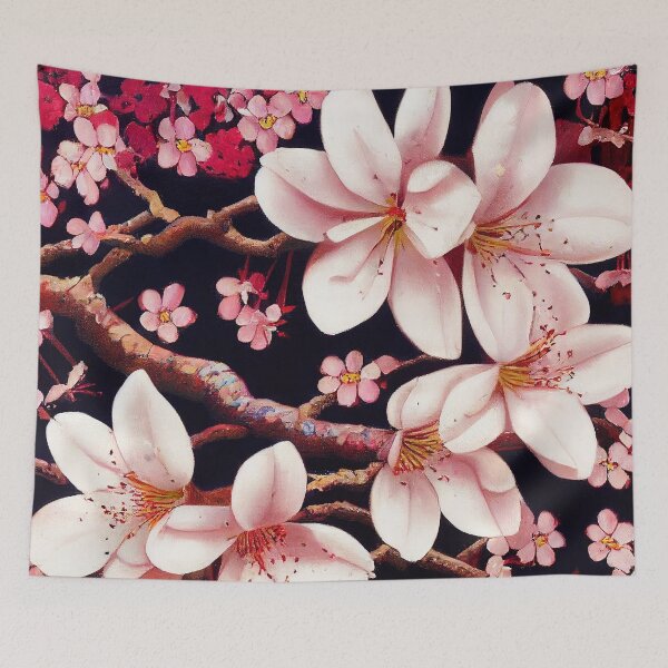 Item preview, Cherry Blossom Print designed and sold by ThePurpleMelon.
