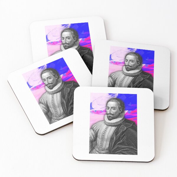 Item preview, Miguel de Cervantes Artwork | Miguel de Cervantes Portrait | Miguel de Cervantes Wall Art  designed and sold by Suyogsonar25.