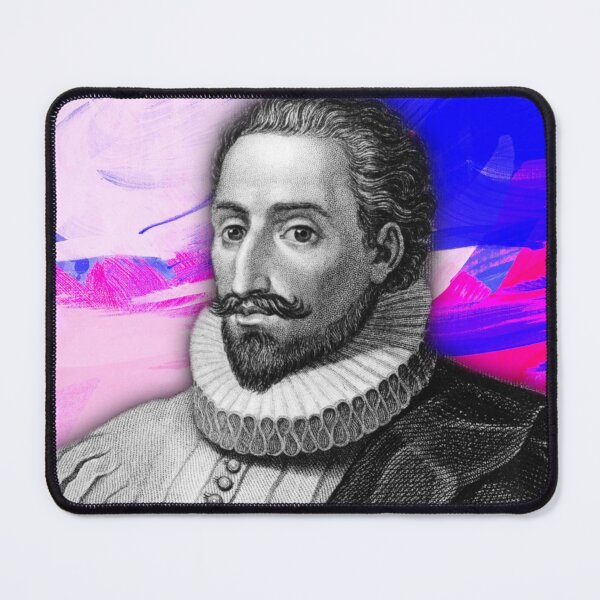 Item preview, Miguel de Cervantes Artwork | Miguel de Cervantes Portrait | Miguel de Cervantes Wall Art designed and sold by Suyogsonar25.
