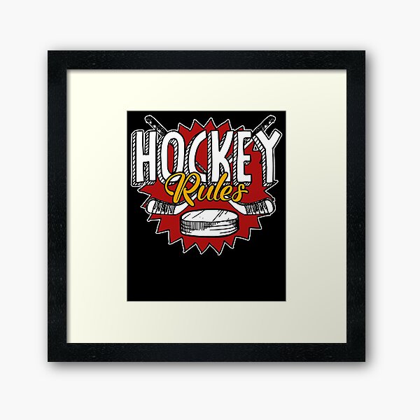 Item preview, Hockey - Règles du hockey designed and sold by UnknownArtistt.