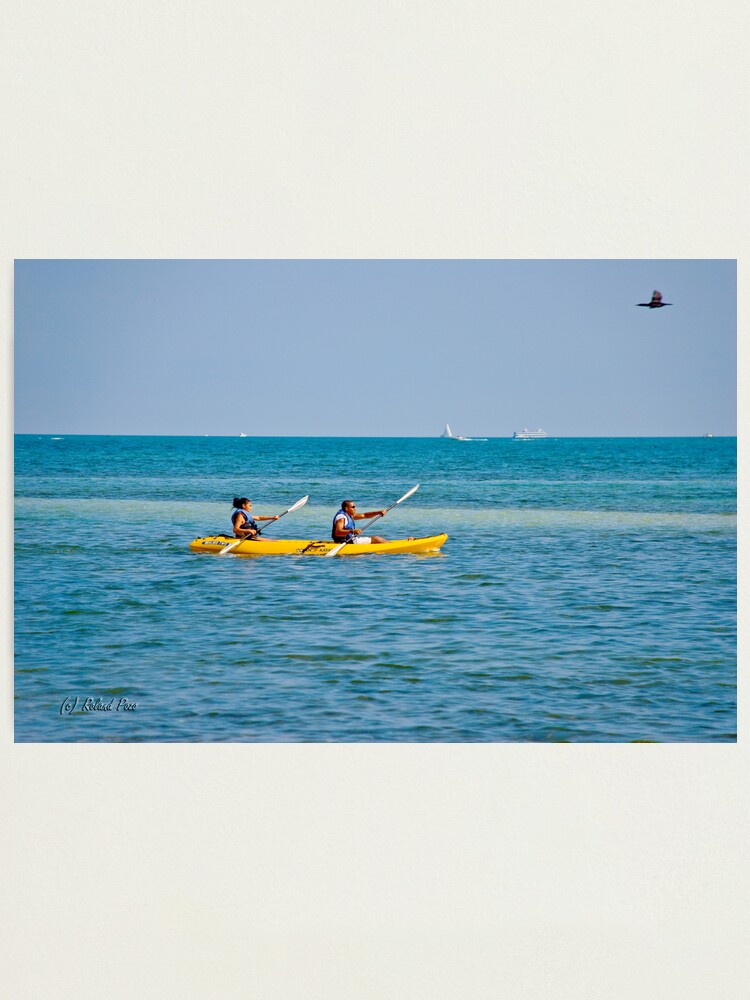 Alternate view of Kayaking Photographic Print