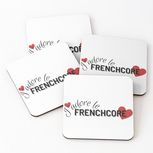 Item preview, I love Frenchcore j’adore le Frenchcore  designed and sold by RichTeeDesigns.