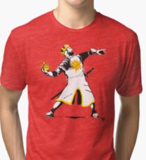 Camiseta de tejido mixto Banksy Python 1-2-5