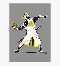 Banksy Python 1-2-5 Photographic Print