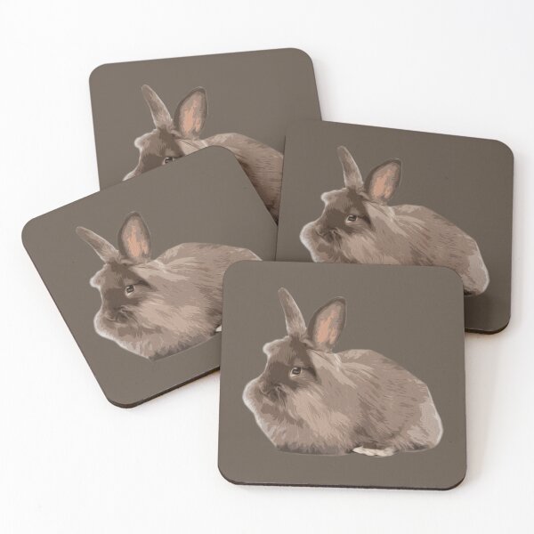 Item preview, Furry Brown Lionhead Rabbit Love Attention designed and sold by wigobun.