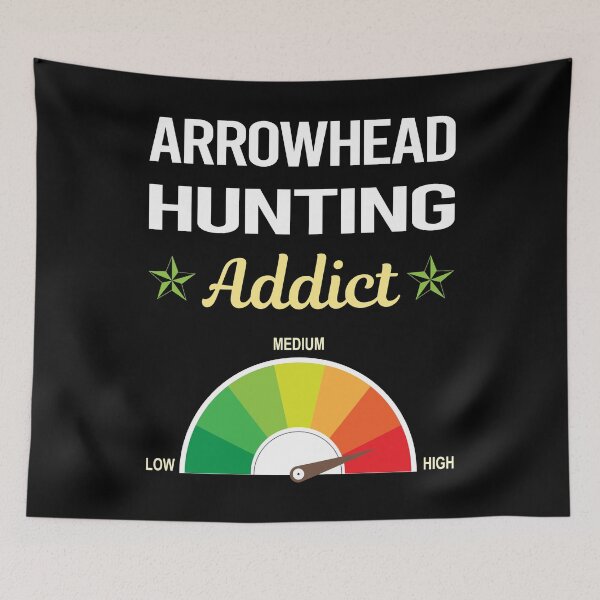 Item preview, Addict Arrowhead Hunting Arrowheads designed and sold by PriscillaHerna.