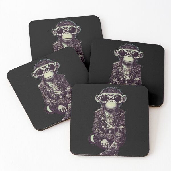Item preview, Punk Rock Pop Graffiti Monkey Animal designed and sold by TheWildFlix.