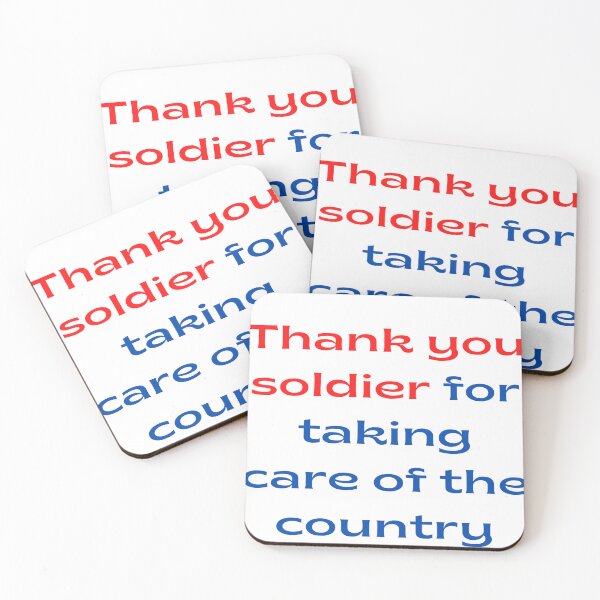 Item preview, Thank you soldier for taking care of the country designed and sold by MAX8-0.