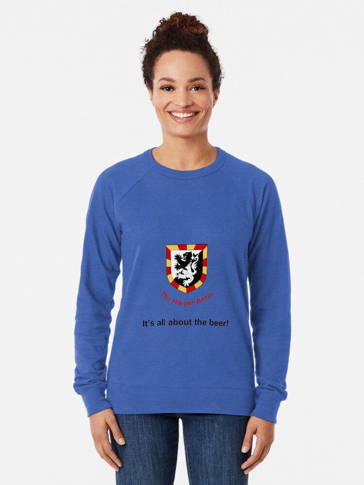 Alternate view of Harper Arms All About the Beer Lightweight Sweatshirt