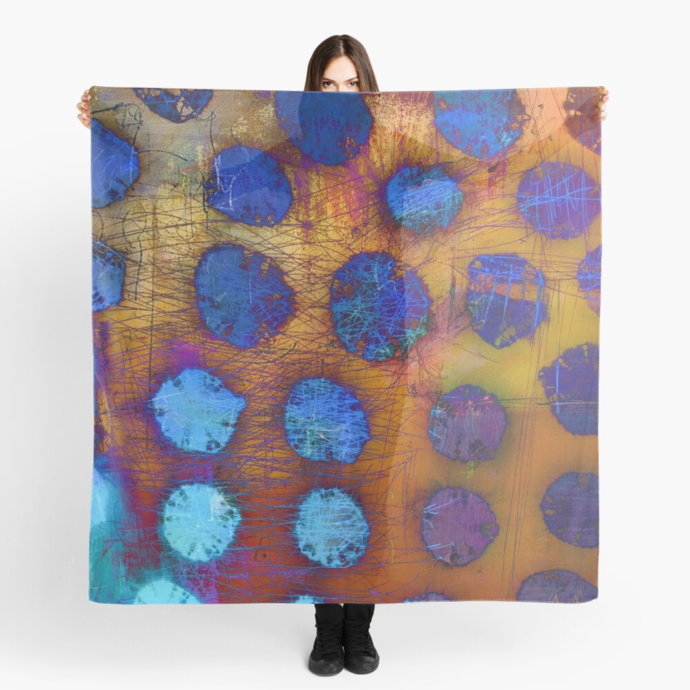 Dark Bubbles Scarf