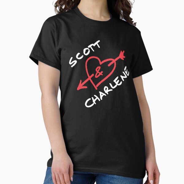 Vista previa del artículo con la obra «Vecinos, telenovela australiana, Scott & Charlene, Boda, 1987, jason donovan, Kylie Minogue», diseñado y vendido por ElasticaShirts.