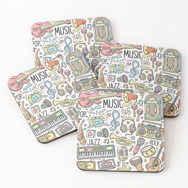 Item preview, Music Doodles designed and sold by Vector Scout Lab.