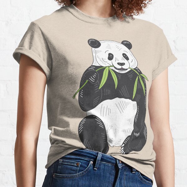 Eating Panda Classic T-Shirt