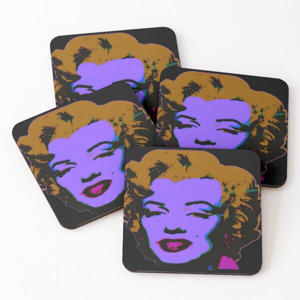 Item preview, Marilyn Monroe by Andy Warhol  Lavender and Black Marilyn Pop Art Classic  designed and sold by brokgoingsa.