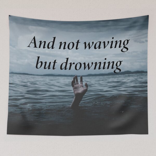 Item preview, Not Waving But Drowning Loyle Carner designed and sold by buycraft.