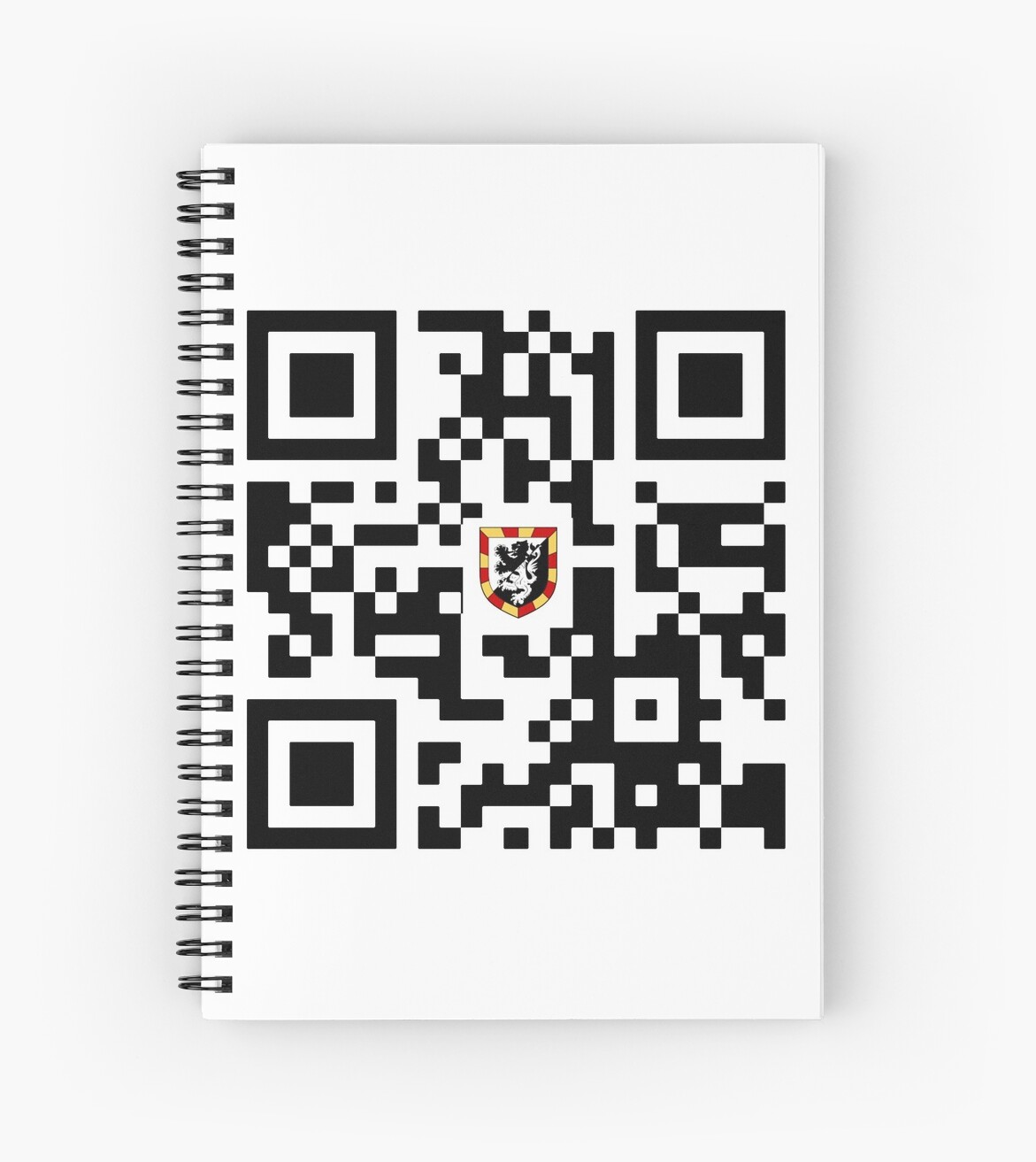 "Harper Arms QR COde" Spiral Notebooks by TheHarperArms Redbubble