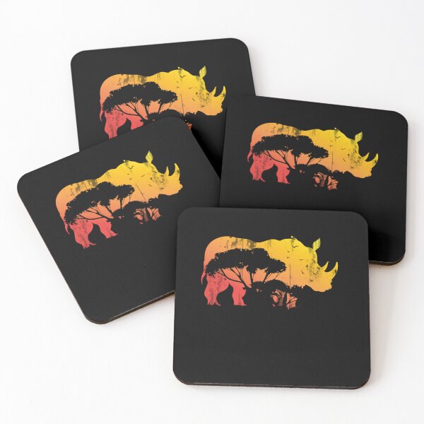 Item preview, African Safari Animal Rhino designed and sold by aaronbolser.