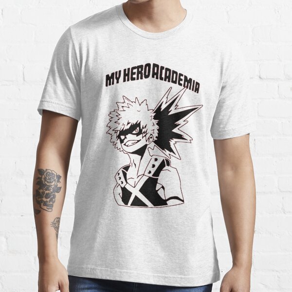 Bakugo Katsuki Explosion King T Shirt For Sale By Otakupapercraft Redbubble Boku No Hero