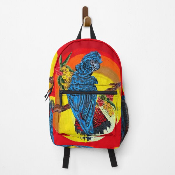 Item preview, Red tailed black cockatoo sunset designed and sold by Tracey Bartlett.
