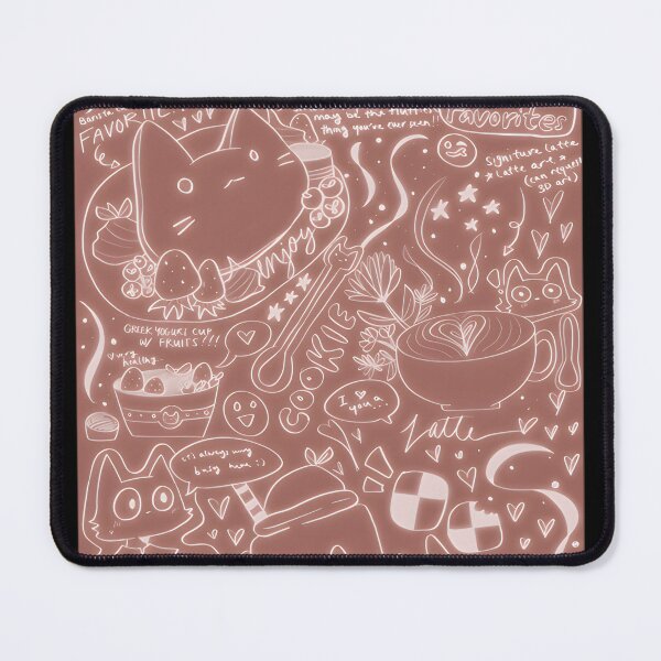 Item preview, Barista cat menu Classic  designed and sold by tichemalasdj.
