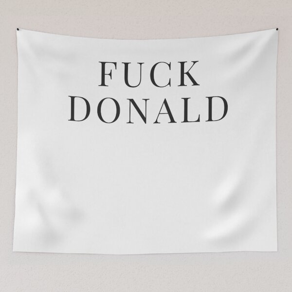 Item preview, Fuck Donald Trump designed and sold by Delpieroo.