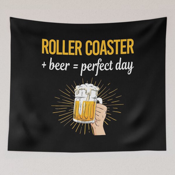 Item preview, Beer Perfect Day Roller Coaster Coasters Rollercoaster designed and sold by WigglesDailey.