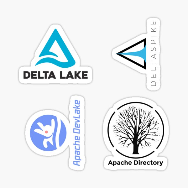 Artikel-Vorschau von ★ Apache Delta Lake, DeltaSpike, DevLake, Verzeichnis - 4x Sticker-Kombipaket, designt und verkauft von Geekvana ⧉.