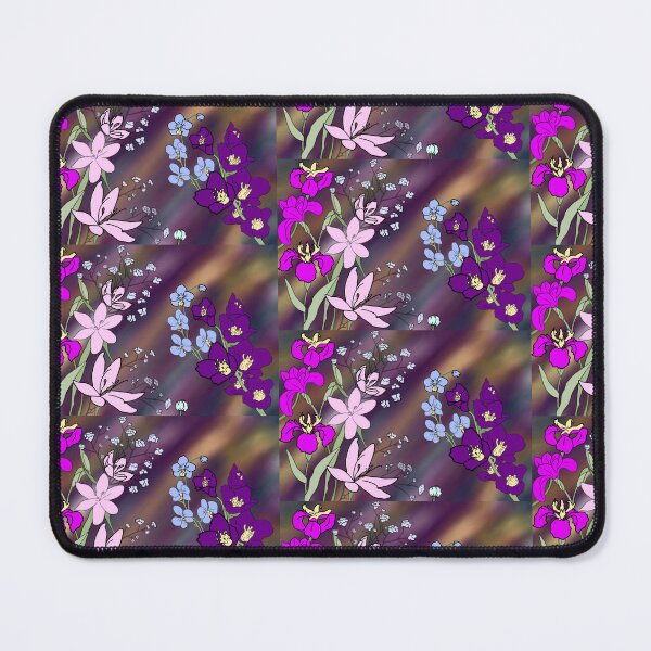 Item preview, Colorful flowers designed and sold by FloralMooCow.