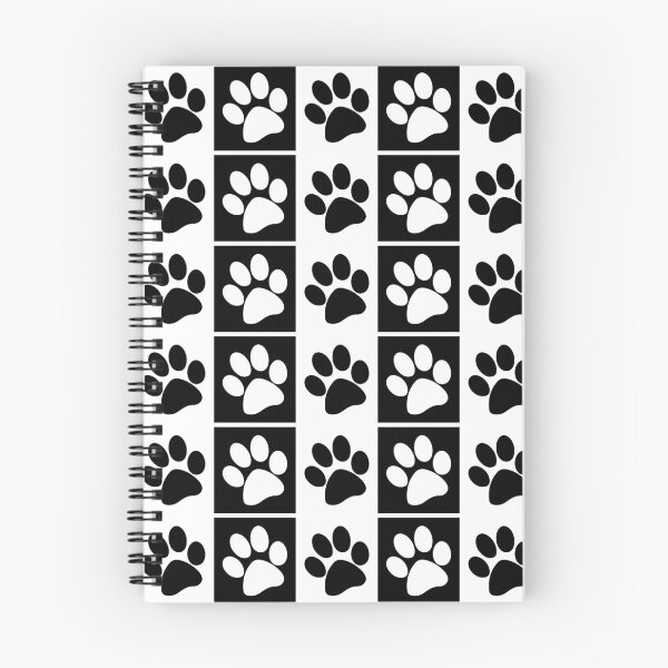 Item preview, Huella de pata en blanco y negro designed and sold by MarkTees.
