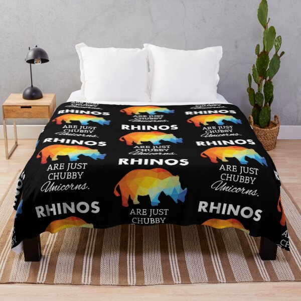 Item preview, Rhinos Are Just Chubby Unicorns Rhinoceros Lover designed and sold by aaronbolser.
