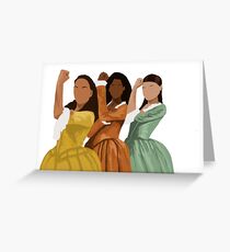 Schuyler Sisters Greeting Card